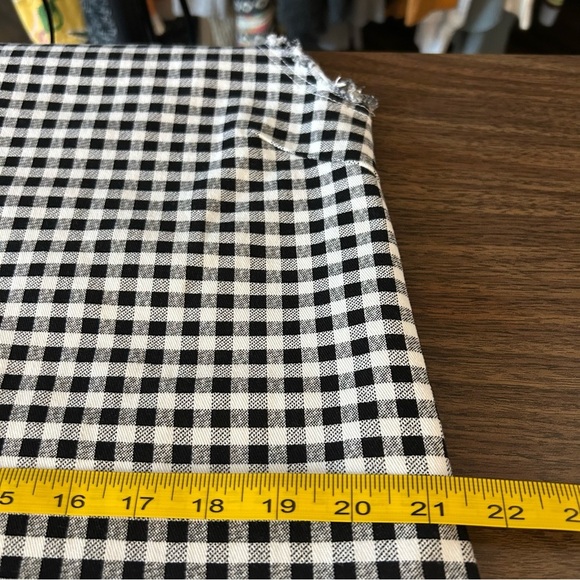 RD Style Black and White Gingham Midi Dress M - Picture 10 of 13